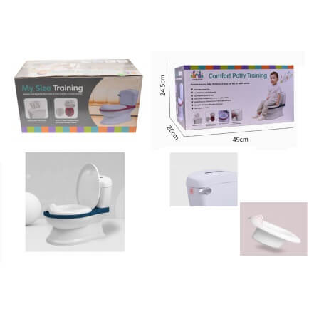 

Горшок детский с крышкой и ручкой для слива воды BLUE 63591 A-Toys (63591 BLUE)