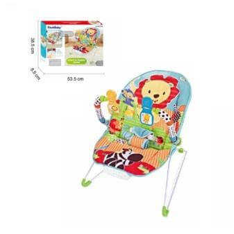 

Детский шезлонг-качель 0-18 кг (звук и вибрация) 98222 A-Toys (98222)