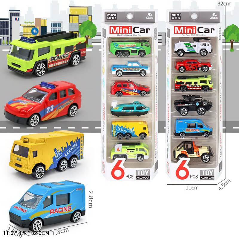 

Набор городского транспорта 6 машинок 6082 A-Toys (6082)