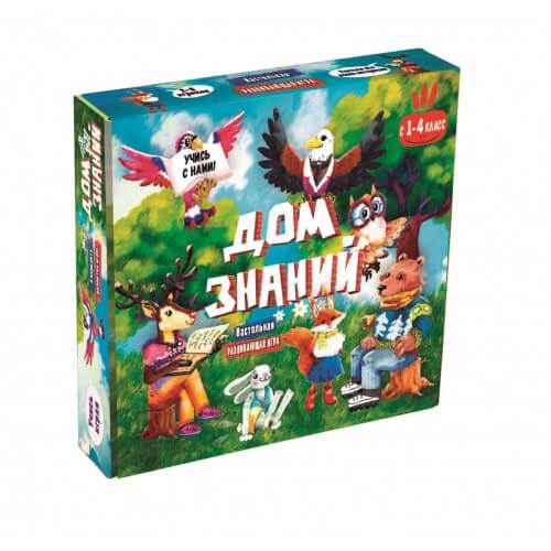 

Игра настольная «Дом знаний» ТМ Стратег Украина 30316S Strateg (30316S)