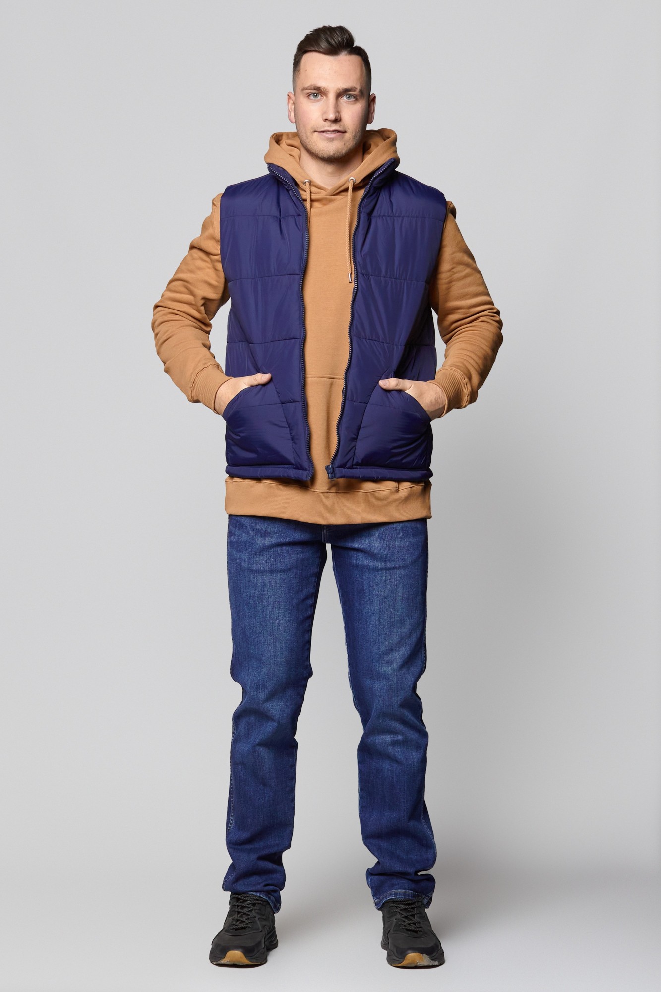 

Жилет Wrangler The Vest Regular Fit Синий -00, Жилет Wrangler The Vest Regular Fit Синий S-00