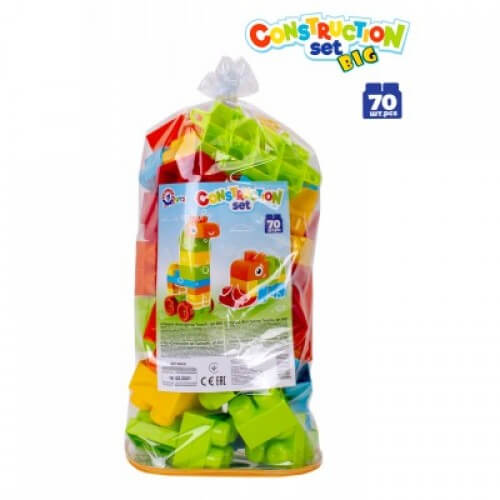

Блочный конструктор Технок «Building Blocks» 70 деталей 6801 Технок (6801)