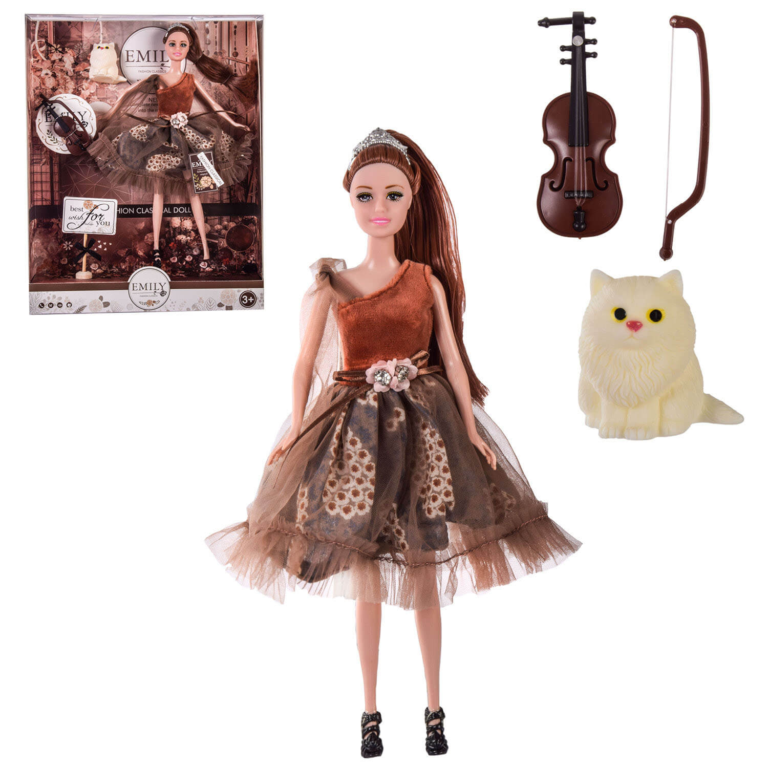 

Кукла Emily с аксессуарами QJ106D A-Toys (QJ106D)