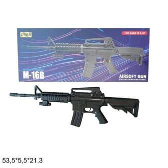 

Автомат с пульками (лазер и свет) CYMA M16B Cyma (M16B)