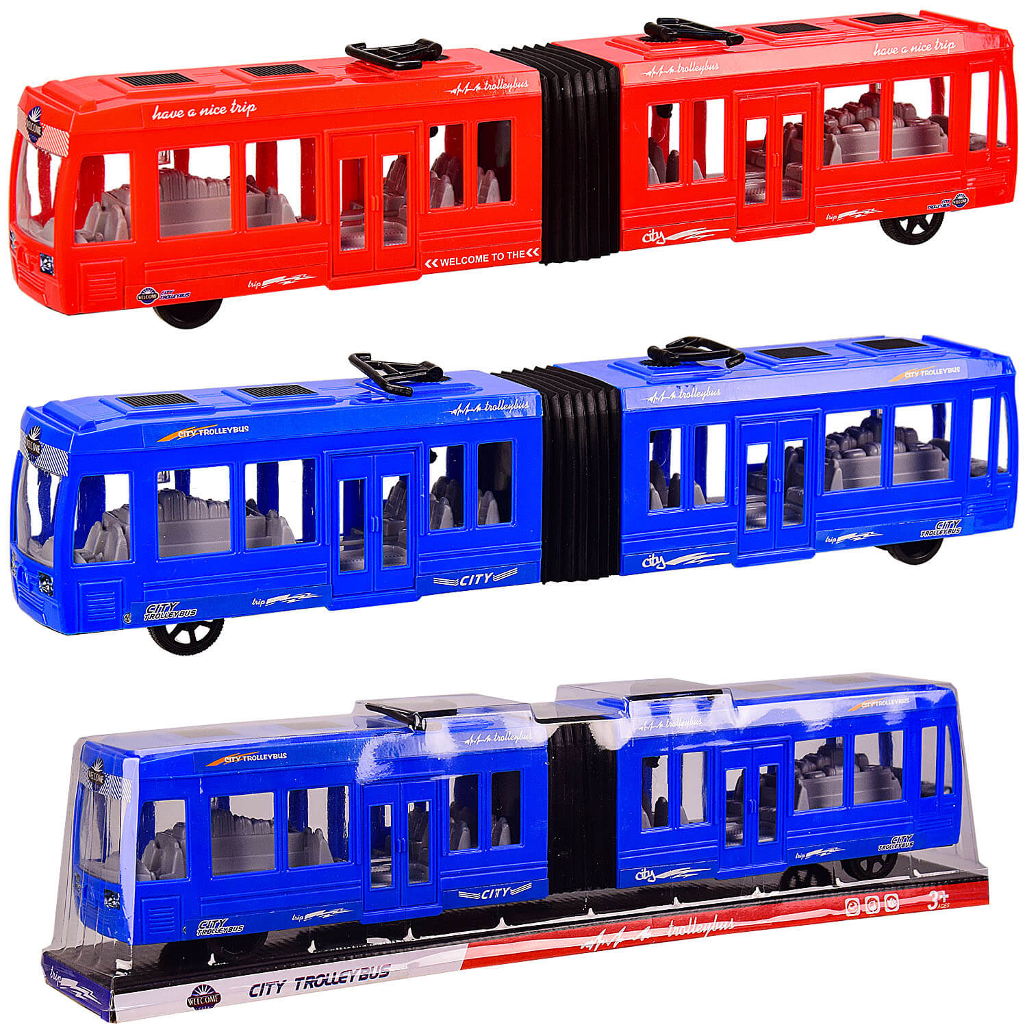 

Троллейбус инерционный 48 см 2 цвета KX905-10 A-Toys (KX905-10)