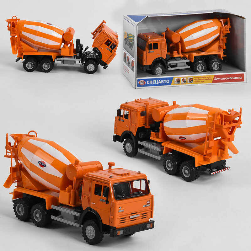

Машина Камаз Бетономешалка Play Smart 9117A Play Smart (9117A)