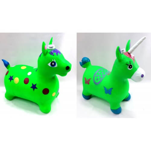 

Прыгун музыкальный Единорог ЗЕЛЕНЫЙ NA-1860-4 NA-1860-4 A-Toys (NA-1860-4)