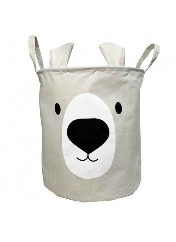 

Корзина для игрушек Baby Comfort Мишка голубая