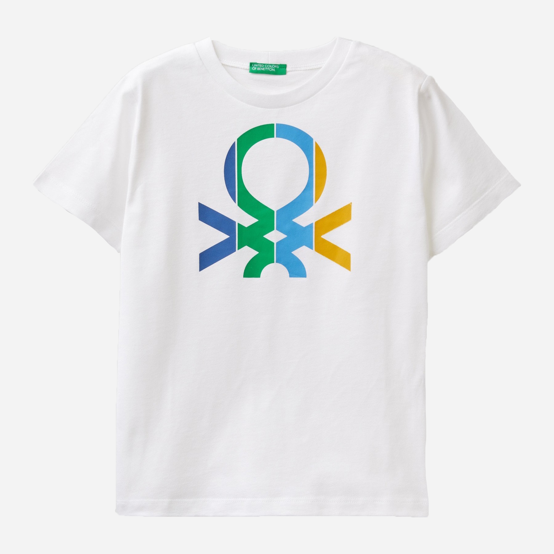 

Футболка United Colors of Benetton 3I1XC100Q.G-101 150 см Белая