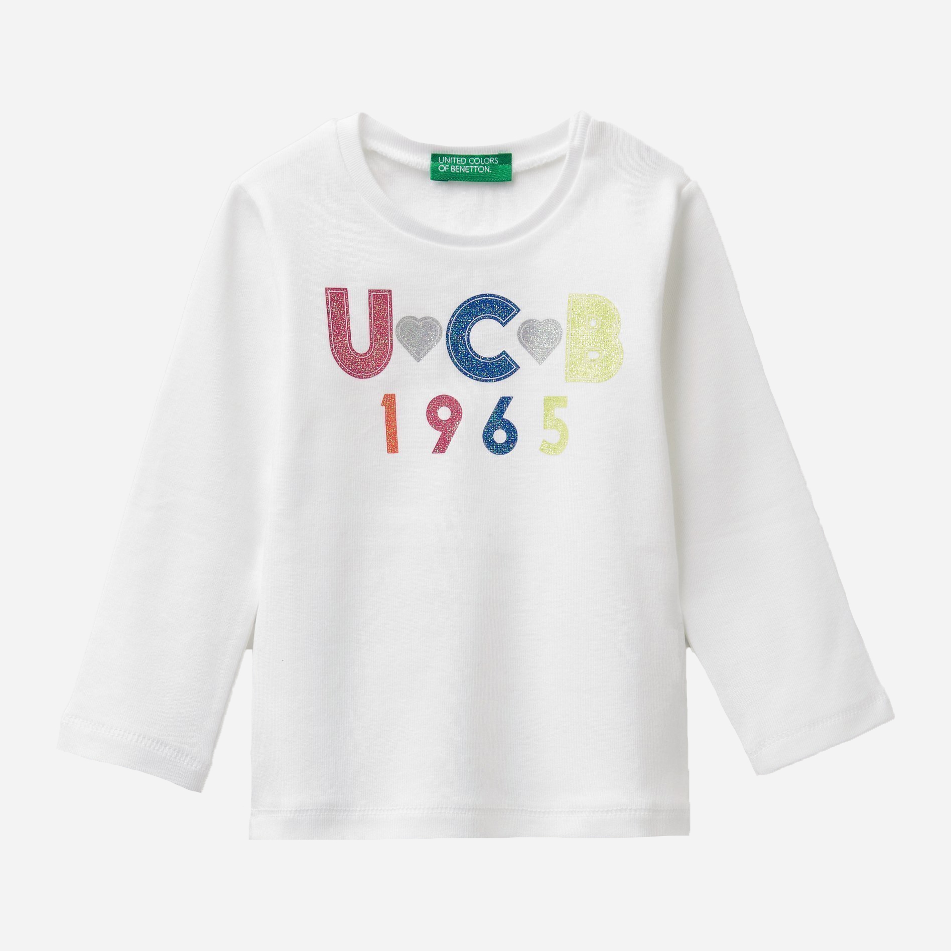 

Свитшот United Colors of Benetton 3I9WC151Q.P-101 100 см Белый