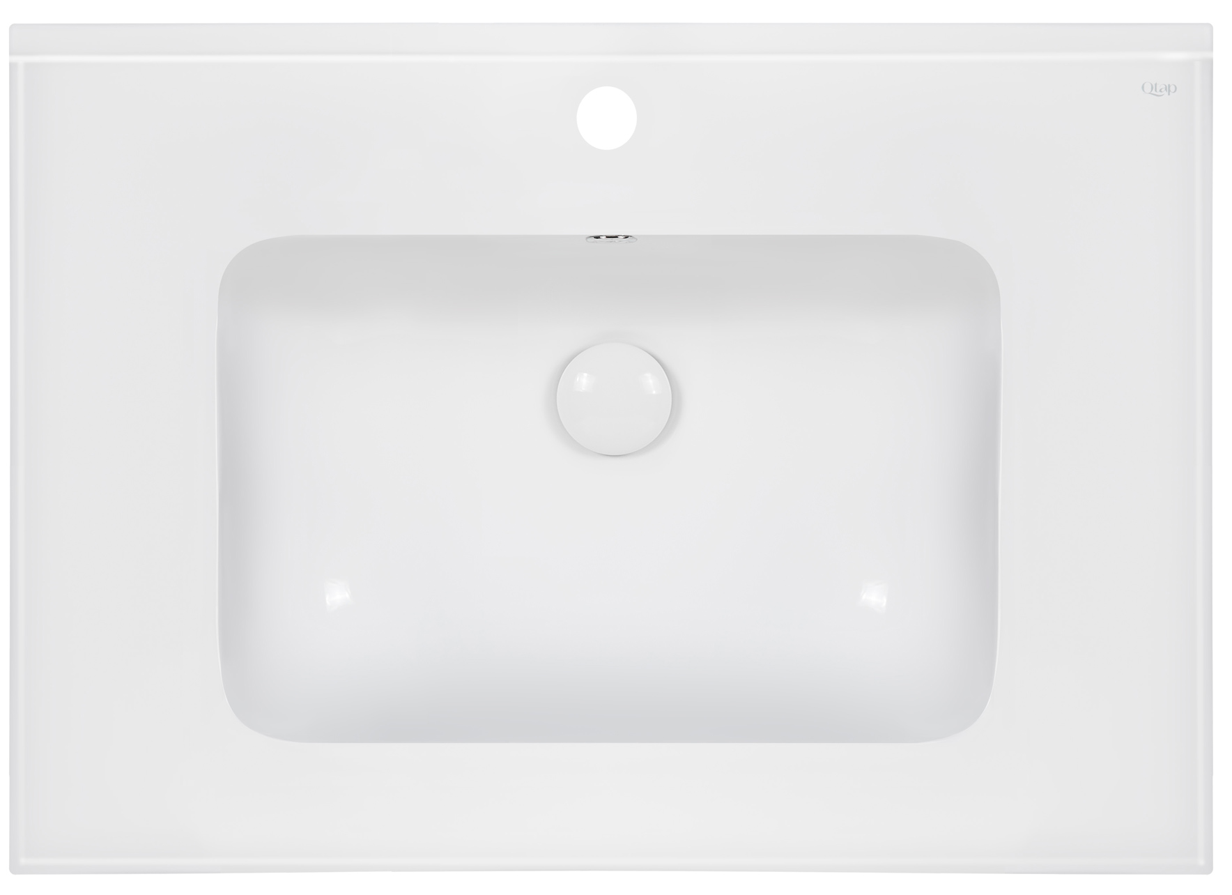 

Раковина QTAP Albatross E49 700х490х200 White с донным клапаном QT01119070E49W