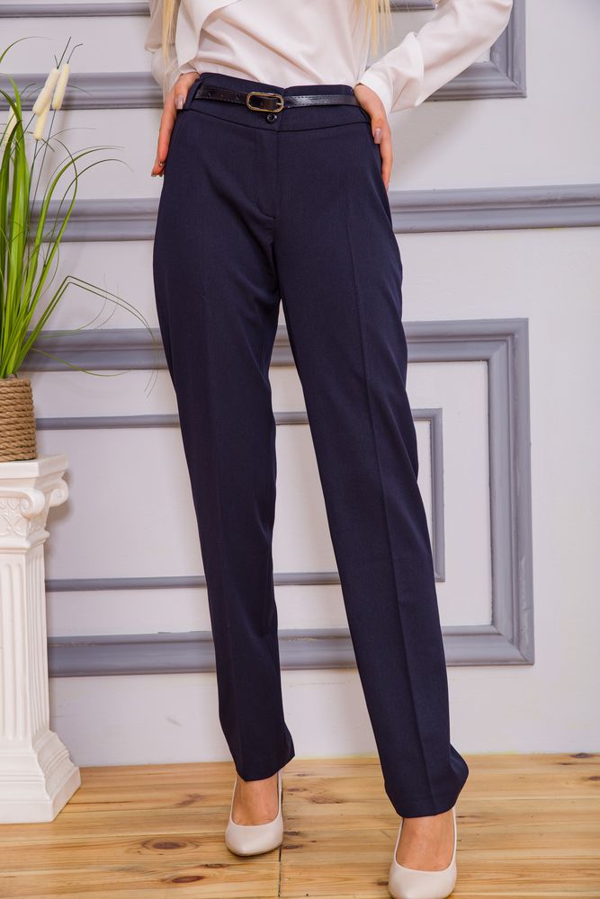 

Брюки женские цвет темносиний размер  FG_06679, Брюки женские цвет темносиний размер 40 FG_06679