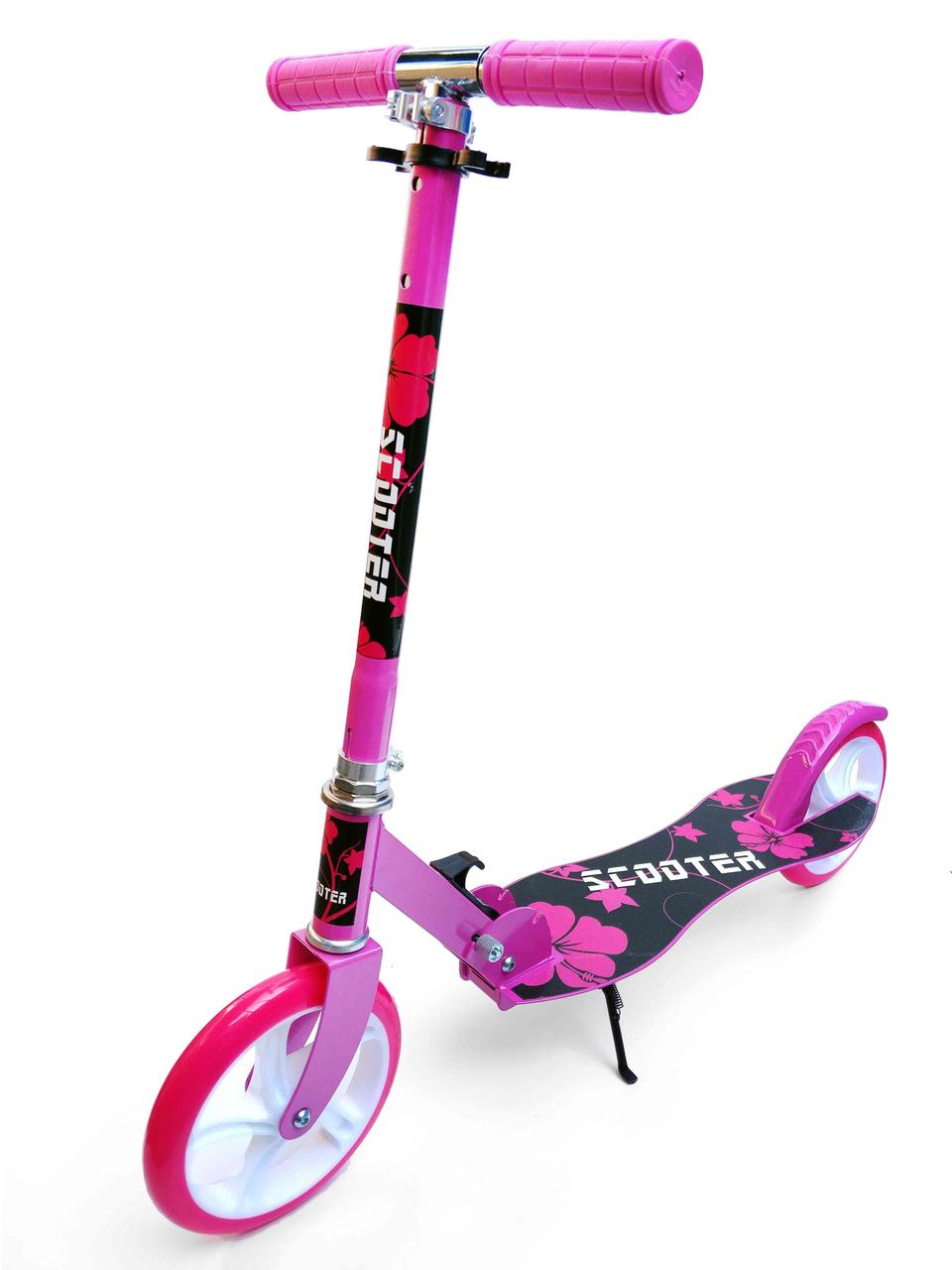

Самокат Best Scooter Складной Цвет Розовый + Комплект Защиты в подарок