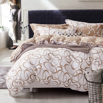 

Постельное белье Vie Nouvelle Classic Cатин PPCL-110 200х220 Бежевый