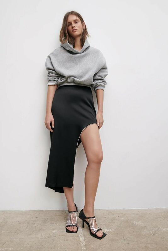 

Юбка Zara  черный 4886301800, Юбка Zara M черный 4886301800
