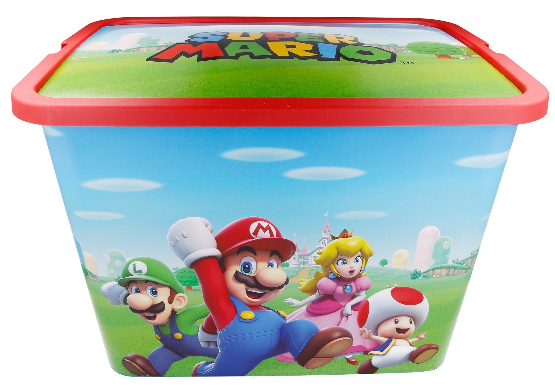 

Коробка для игрушек Stor Super Mario - Mario, Storage Click Box 23L