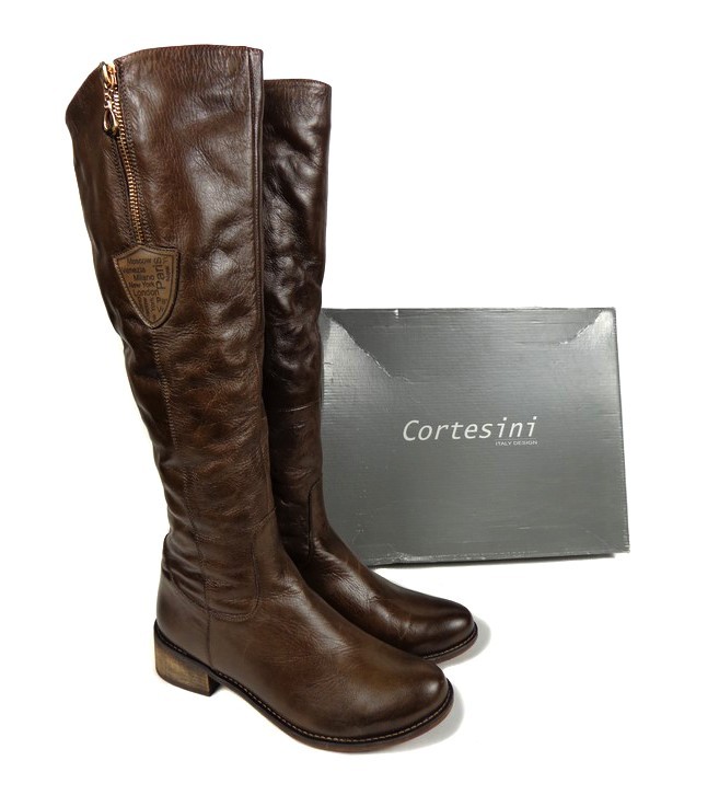 

Сапоги Cortesini 506 39 (26 см) Коричневые