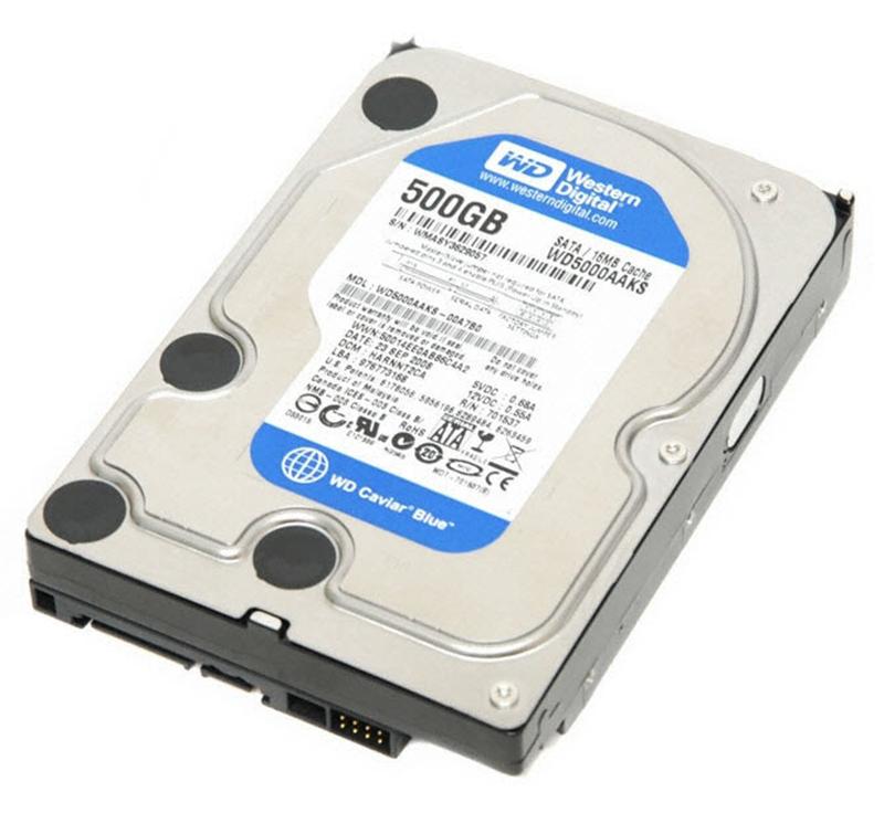 

HDD SATA 500GB WD Caviar Blue 7200rpm 16MB (WD5000AAKS) Refurbished