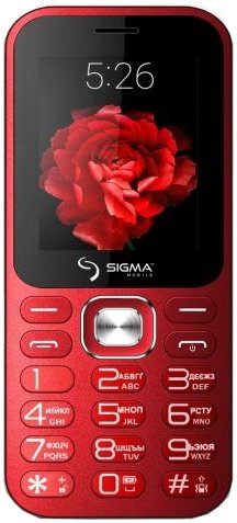 

Мобильный телефон Sigma mobile X-Style 32 Boombox Red