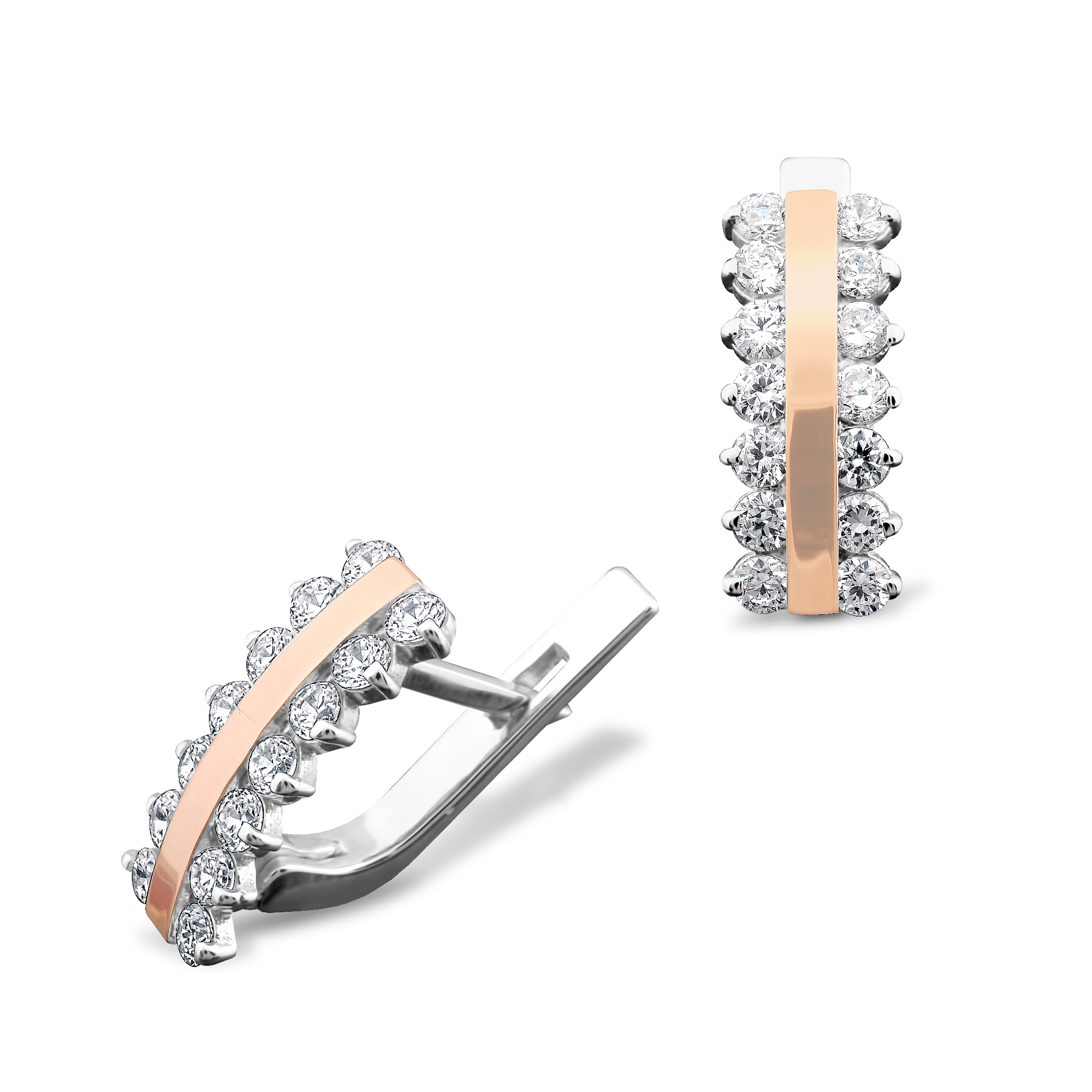 

Серьги с белым фианитом 193 4.81