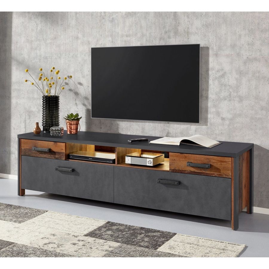 

Тумба ТВ Helvetia Buffalo матера / старая доска 187x53x50 см 241UKA40