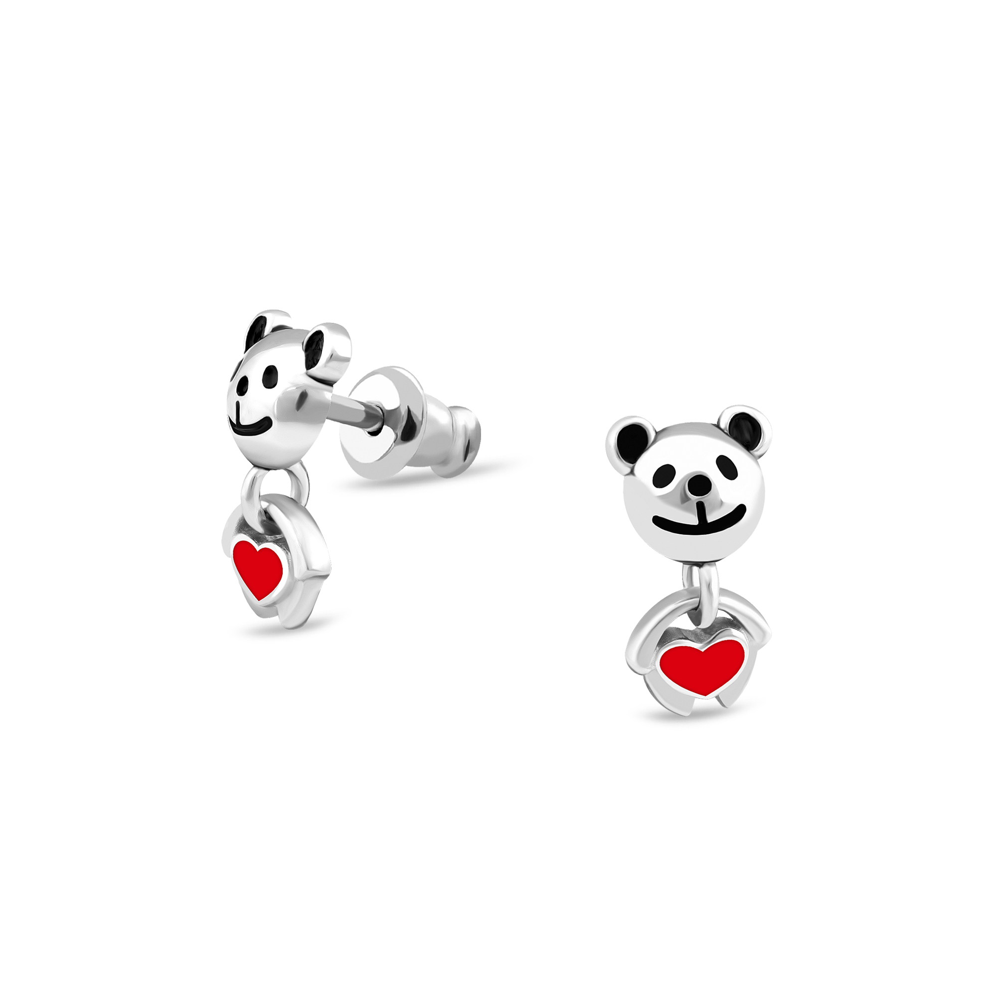 

Серьги с красной эмалью 608 1.99