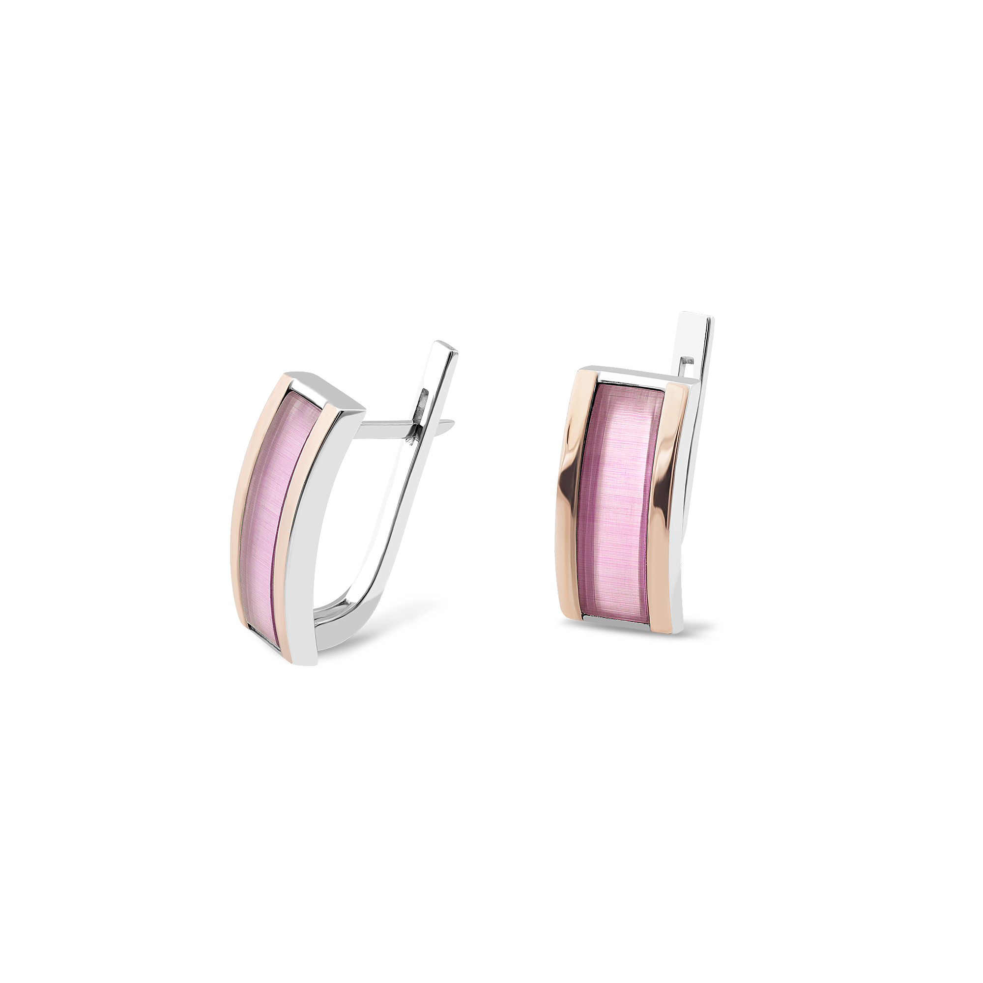 

Серьги с розовым улекситом 249 7.24