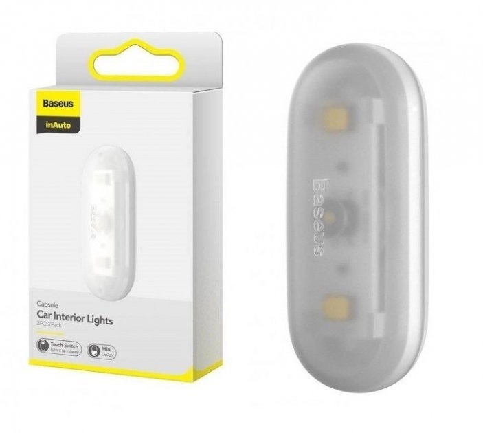 

Автомобильная лампа Baseus Interior Lights 2 шт white