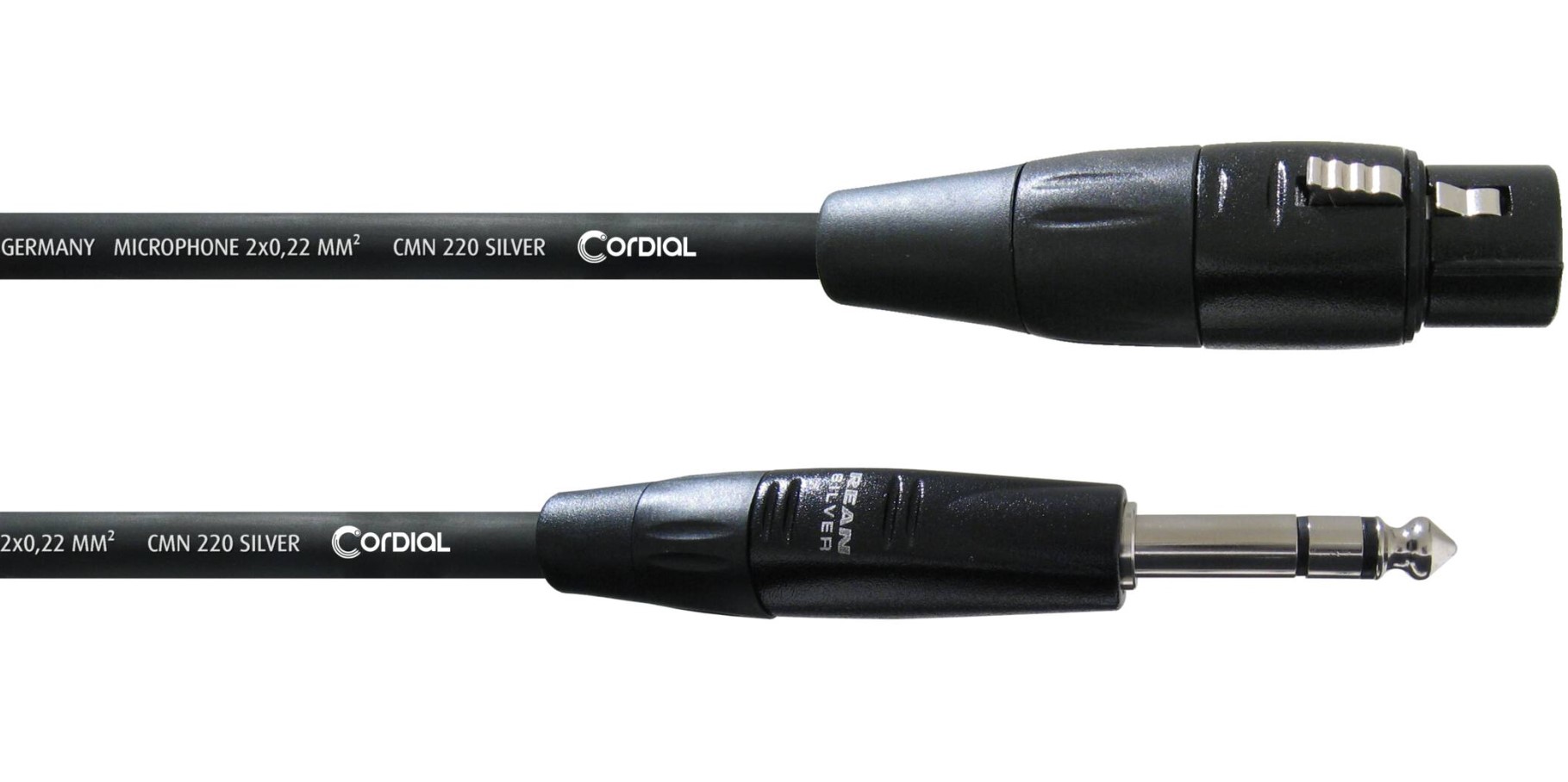

Балансный аудио кабель Jack 6.3 — XLR Female 0.6м Cordial CIM 0,6 FV