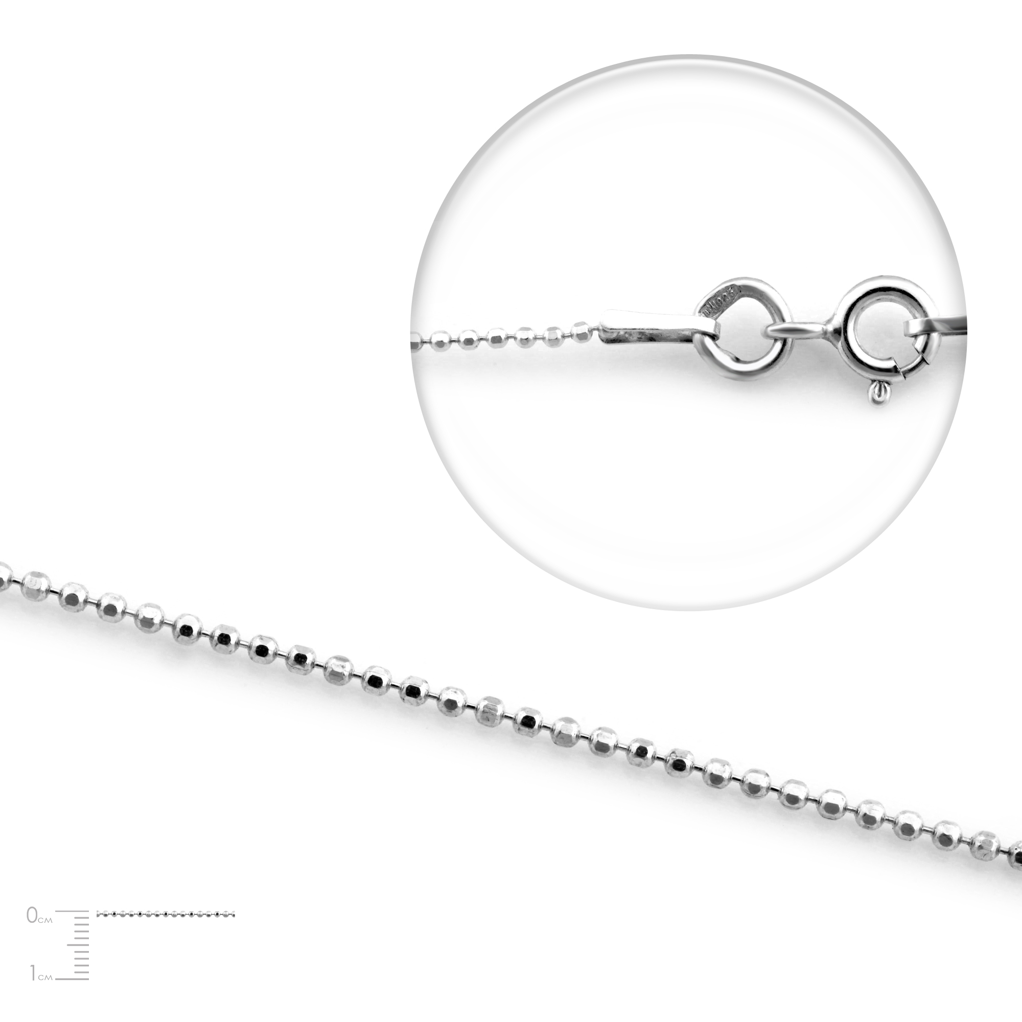 

Серебряная цепь CPA 10D 55