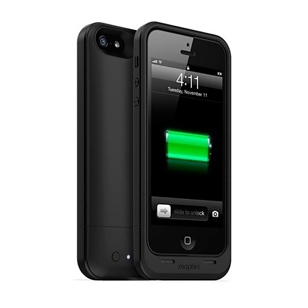 

Чехол аккумулятор PowerBank Mophie Juice Pack Air 1700 mAh JPA-IP5-BLK для Apple Iphone 5/5S/SE (4") Black