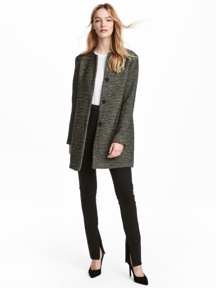 

Пальто H&M 060597048 36 Черное