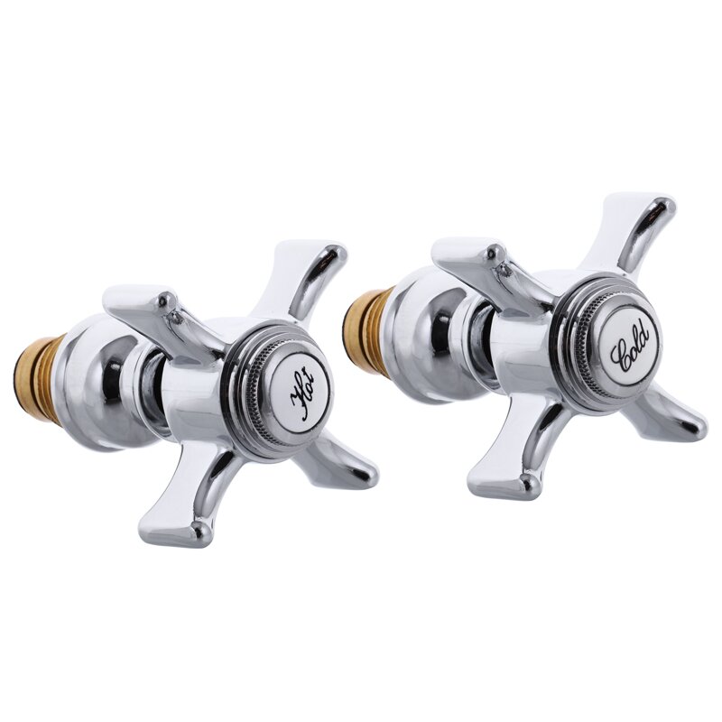 

Вентиль с кран буксой для смесителя HAIBA хром 1/2'' код HB0578