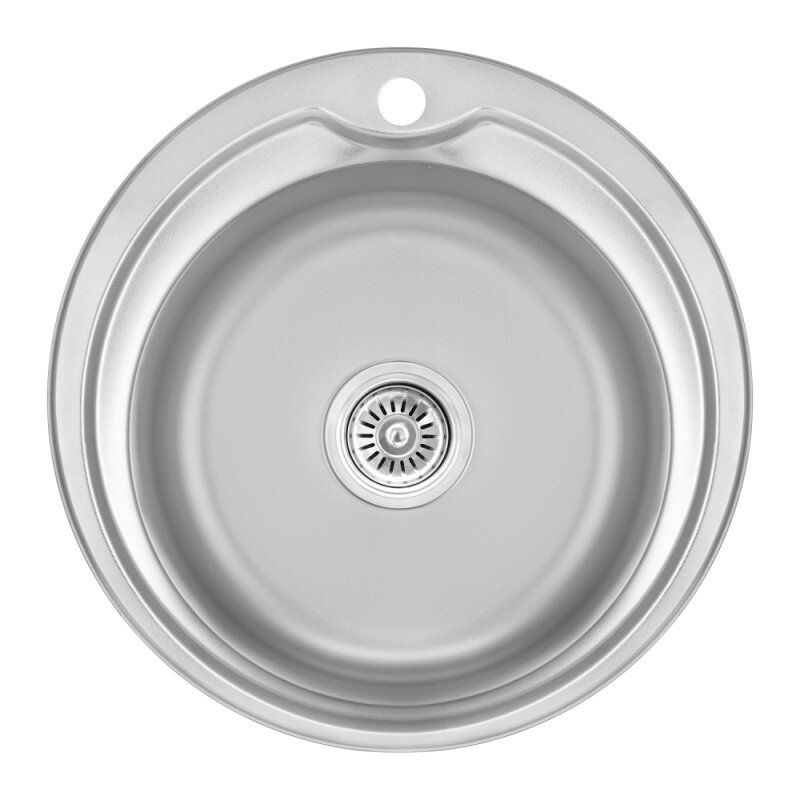 

Кухонная мойка Lidz 510-D 0,8 мм Micro Decor (LIDZ510DEC)