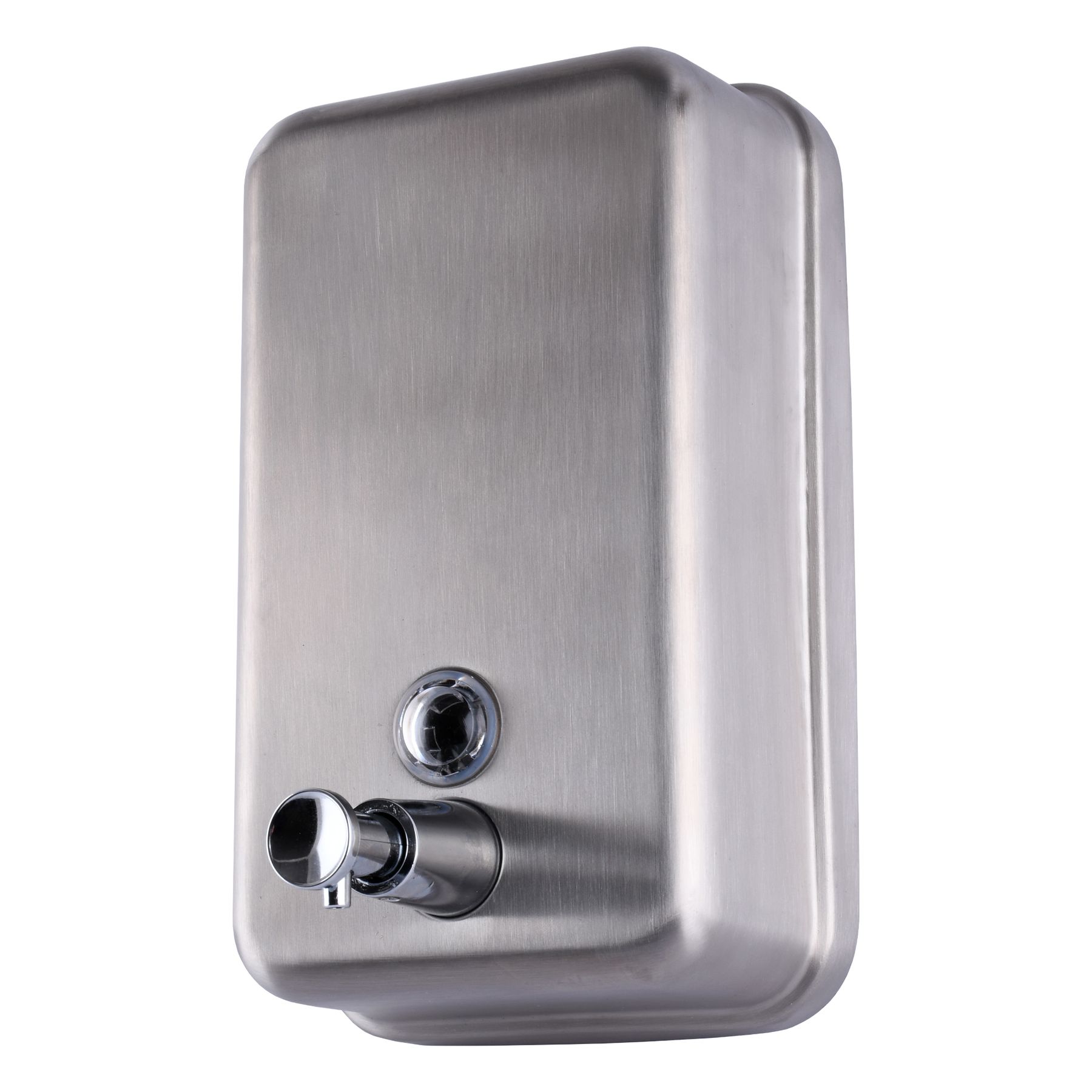 

Дозатор нажимной для жидкого мыла на стену в ванную HOTEC 13.111 Stainless Steel сатин одинарный нержавеющая сталь 600мл 000007806