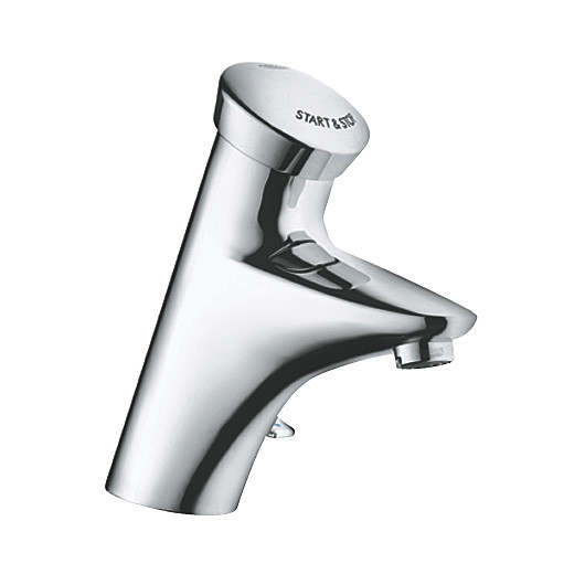

Cмеситель для раковины с сенсором на две воды GROHE Eurodisc SE хром латунь сенсорный от батареек 6V с донным клапаном 36233000