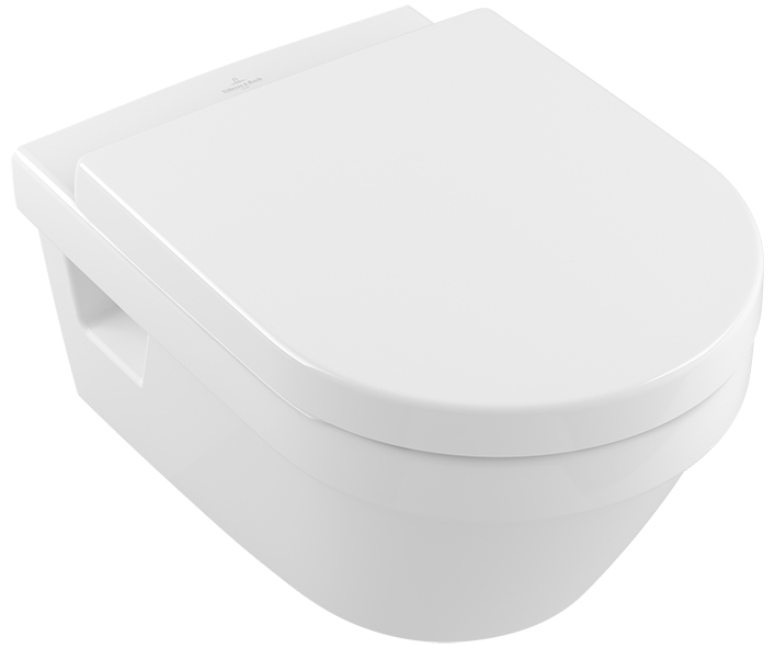

Унітаз підвісний в комплекті з кришкою VILLEROY & BOCH Architectura White Alpin (5684H101)
