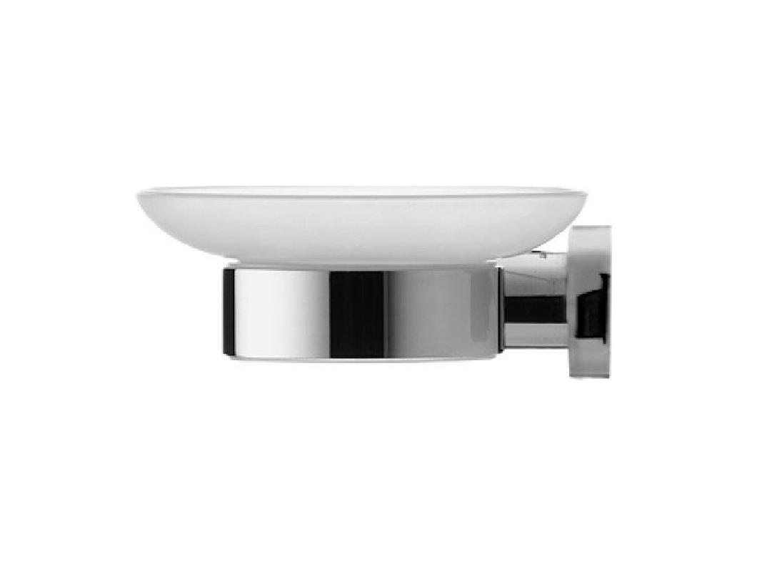 

Мыльница в ванную настенная DURAVIT D-Code стекло хром 0099001000