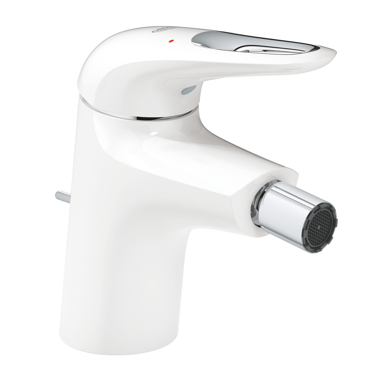 

Кран для биде однозахватный GROHE Eurostyle белый латунь с донным клапаном 33565LS3
