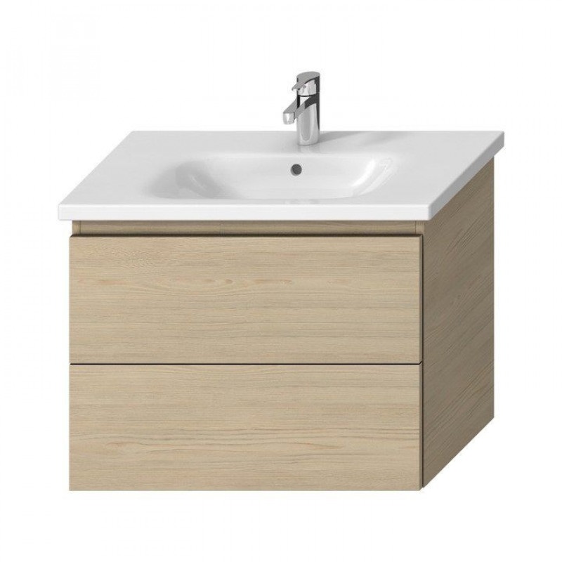 

Тумба с раковиной в ванную JIKA Mio 80x58.8x45см подвесная бежевый H812716H7164342
