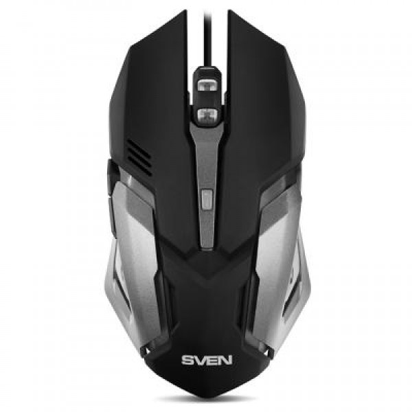 

Мышка игровая проводная SVEN RX-G740 бесшумная 2400 dpi Black