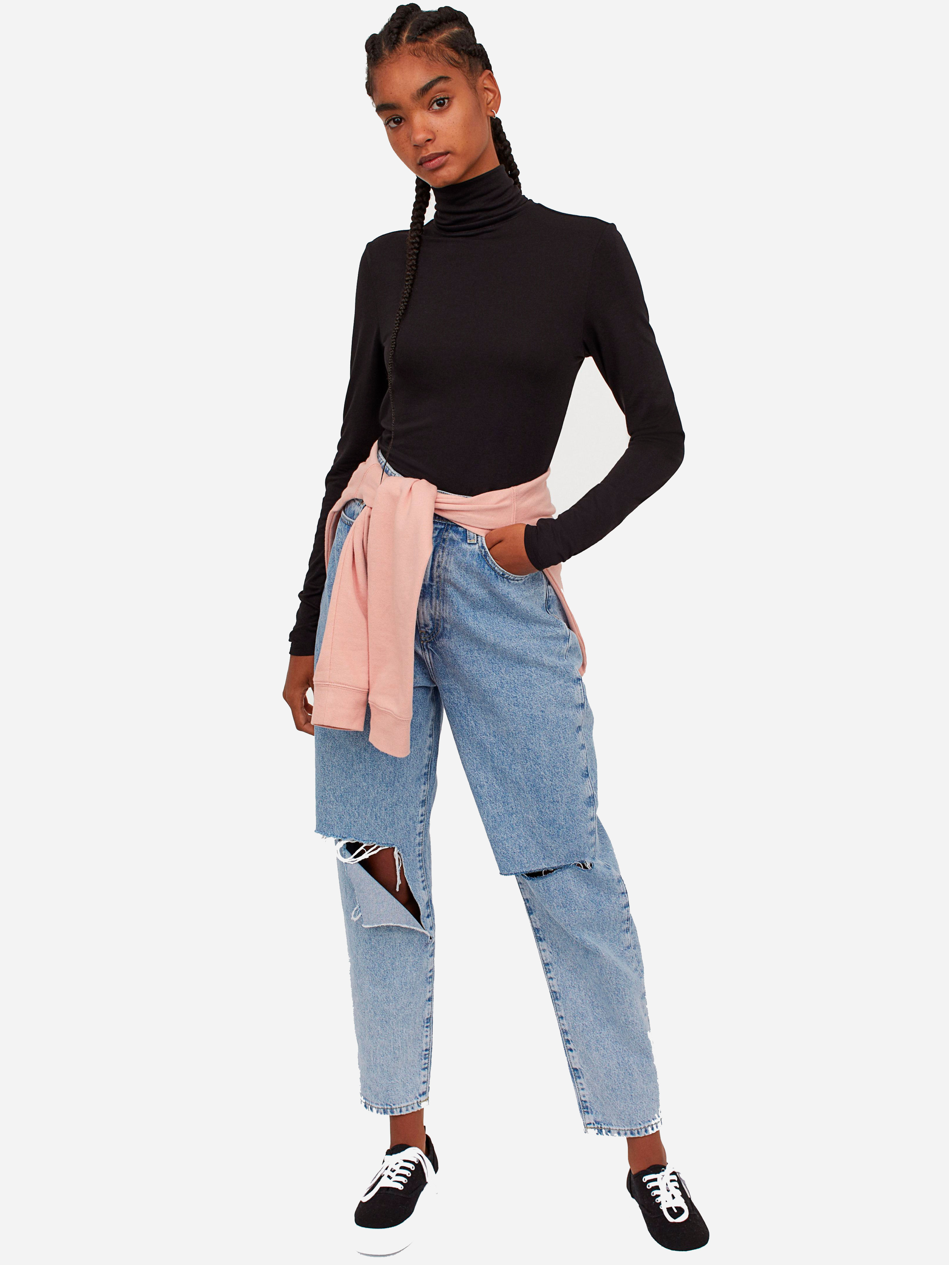 

Водолазка H&M 060772902 M Черная (6666000105158_2000001632611_LD2000000914312)