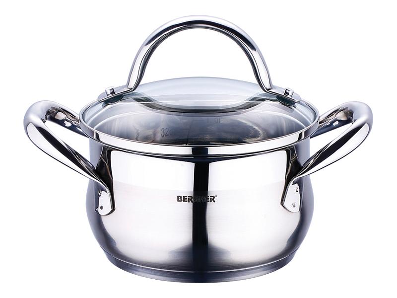 

Кастрюля Bergner Gourmet 1,7л Bergner BG-6506