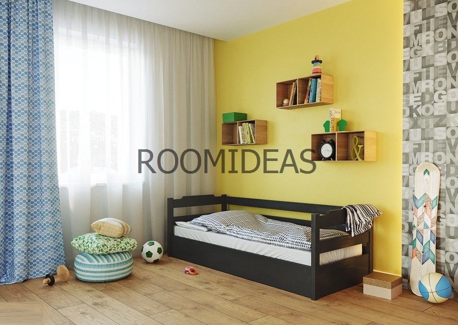 

Кровать Милена с подъемным механизмом Щит Бук ЛЕВ Венге 80х200 см