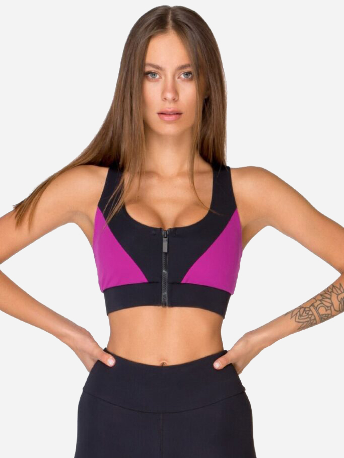 

Спортивный топ Designed for Fitness 309603301  Черный с фиолетовым, Спортивный топ Designed for Fitness 309603301 S Черный с фиолетовым