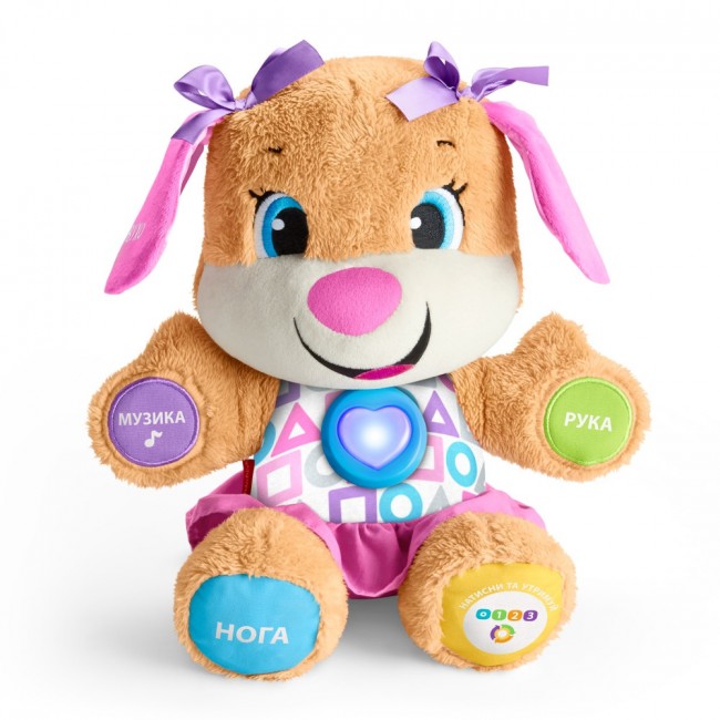 

Интерактивная игрушка Fisher-Price Сестричка умного щенка на украинском FPP85
