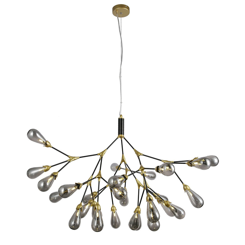 

Люстра подвесная Light House LS-17131-27 BK+BK черная