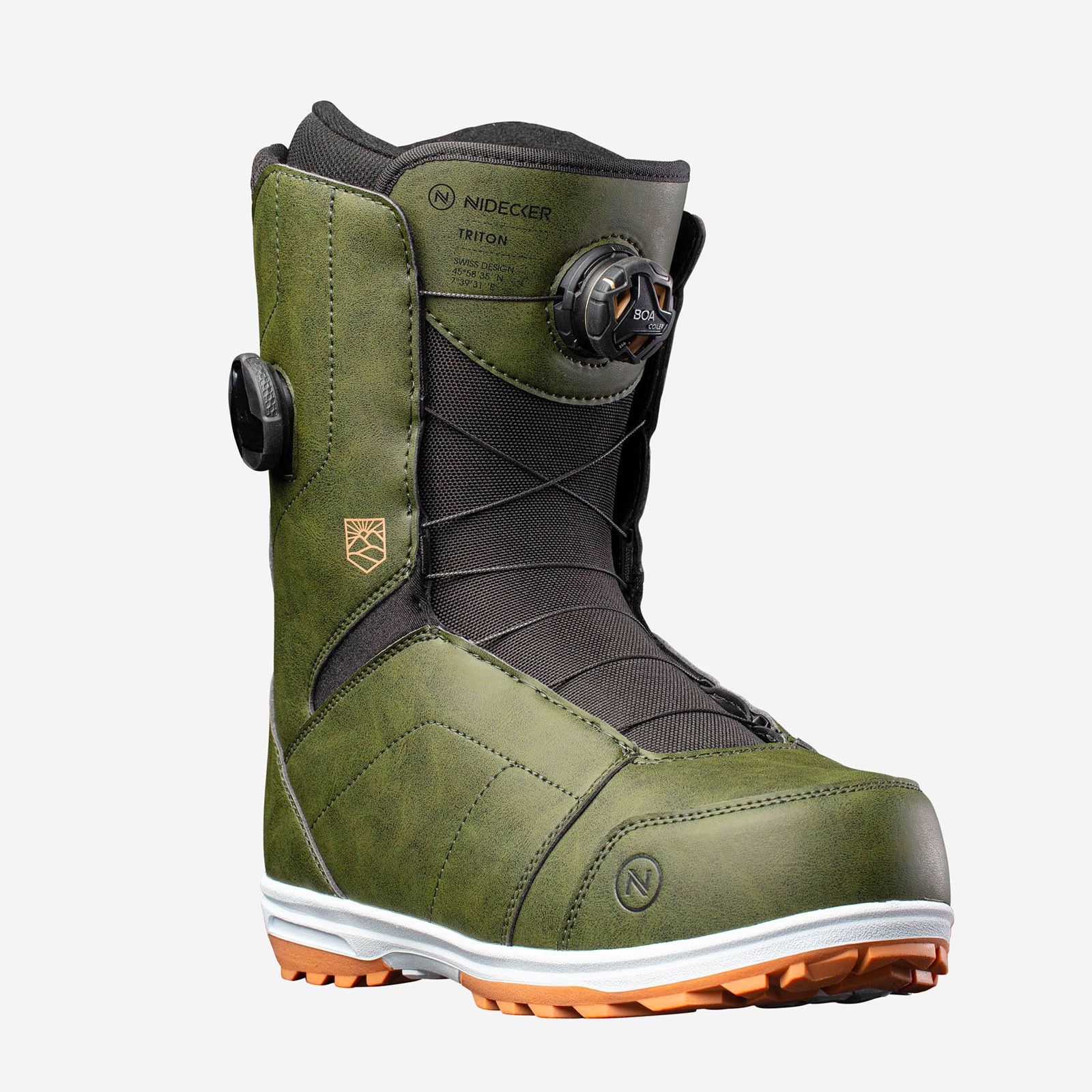 

Ботинки для сноуборда Nidecker Triton Khaki 28 см 2022