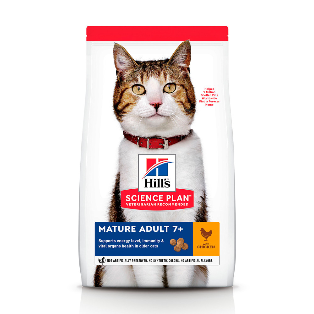 

Сухой корм Hills SP MATURE ADULT 7+ Chicken 1.5 кг (604097)