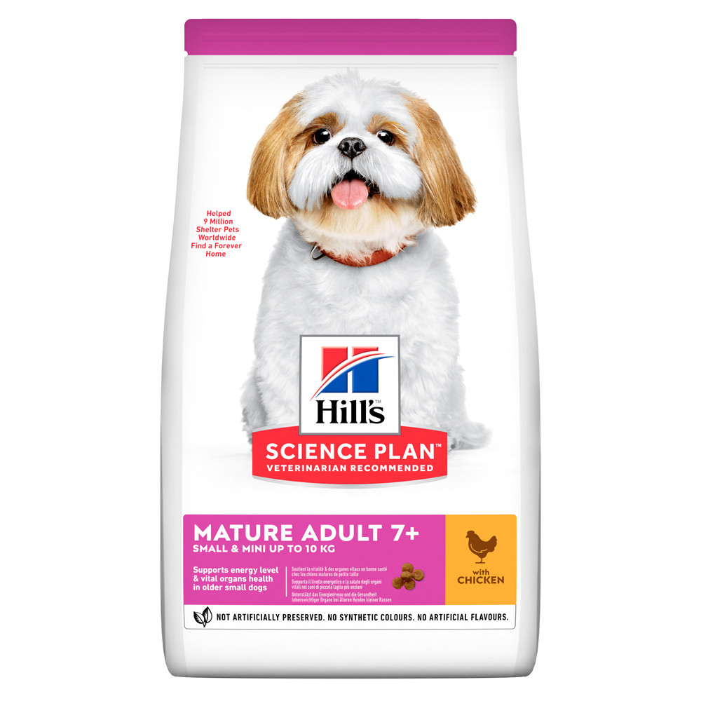 

Сухой корм Hills SP MATURE Adult 7+ Small&Mini Chicken 3 кг (604343)